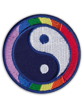 Patch Psychedelic Yin & Yang