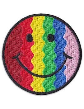 Patch Rainbow Smiley