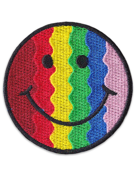 Patch Rainbow Smiley
