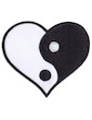 Patch Yin & Yang Heart