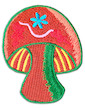 Patch Coulerful Magic Shrooms