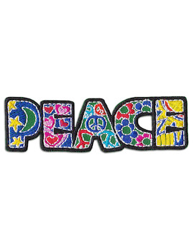 Aufnäher Peace -Art