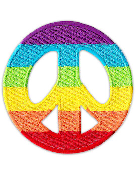 Aufnäher Rainbow Peace