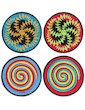Patches Set of 4 Psy Sun Wheels