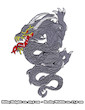 Patches Set of 5 Dragons