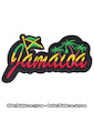 Patches Set of 4 Jamaica Rastafari