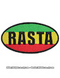 Patches Set of 7 Jamaica Rastafari