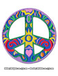 Patches Set of 6 Peace Symbols