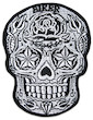 Aufnäher Sugarskull