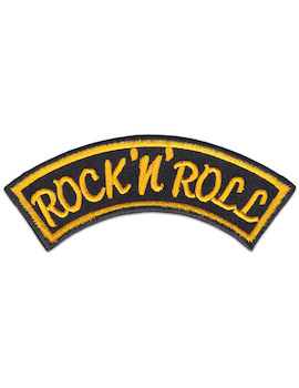 Rock´N´Roll Patch Iron Sew On Rocker Biker Rockabilly