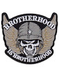 Brotherhood Is Brotherhood Patch Iron Sew On Biker Army