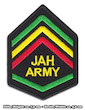 Jah Army Patch Iron Sew On Reggae Raggaton Jamaica