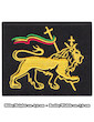 African Lion Patch Iron Sew On Reggae Raggaton Africa
