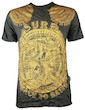 SURE Men´s T-Shirt Aum Symbol Gold Edition
