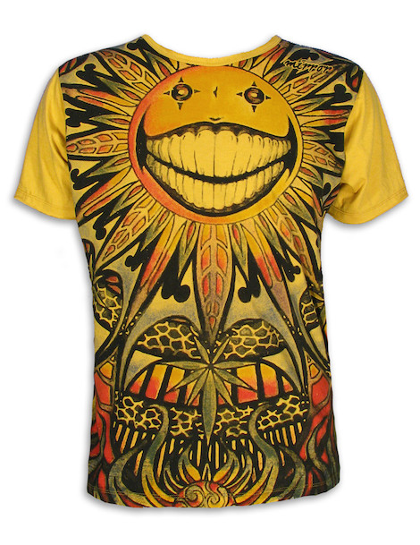 Mirror Herren T-Shirt - Die Psychedelische Sonne