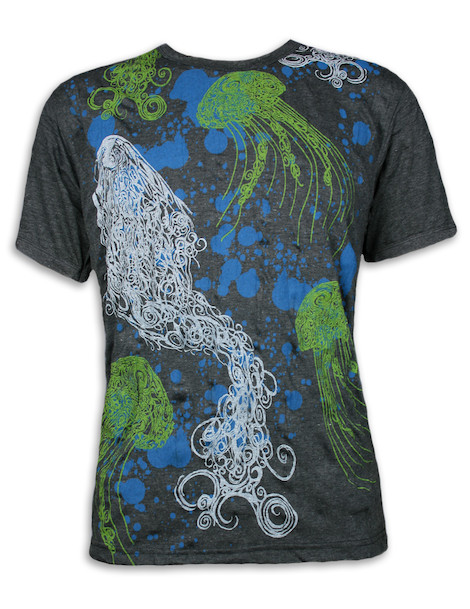 PURE Men´s T-Shirt - Magical Jellyfish