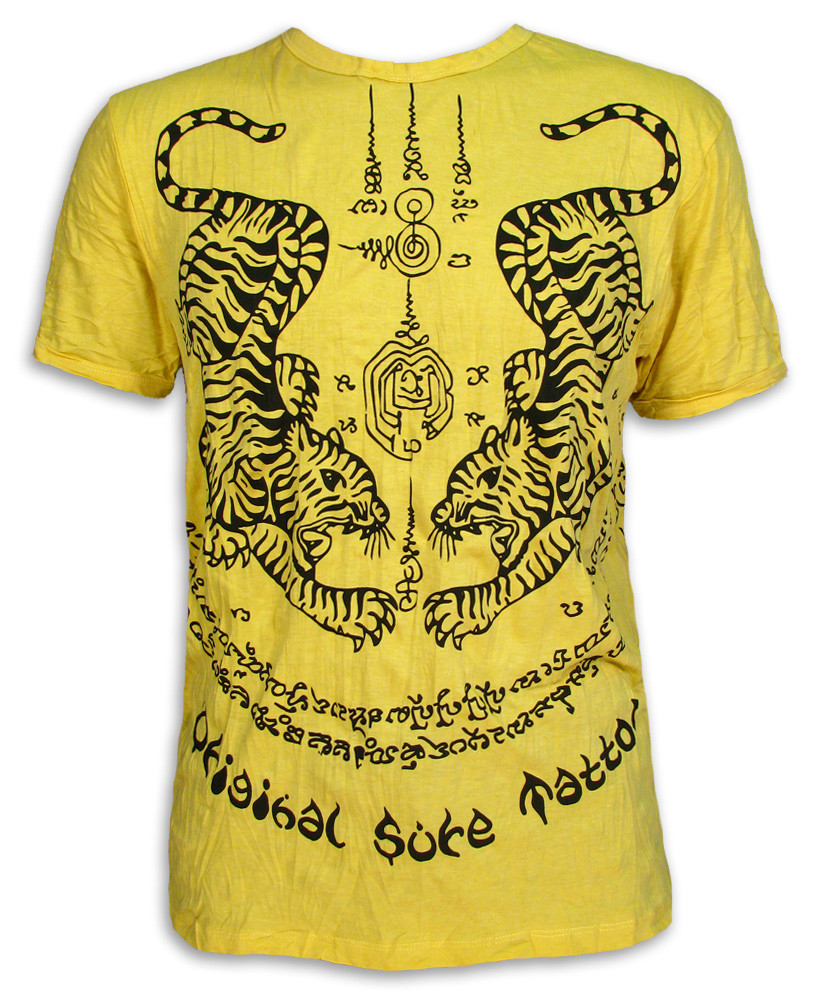 Kunst und Magie Herren T-Shirt mit Motiv "OM" Aum Hippie Goa Psy