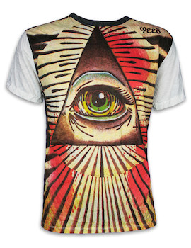 WEED Men´s T-Shirt - The Eye In The Pyramid