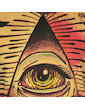 WEED Herren T-Shirt - Das Auge In Der Pyramide